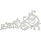Ekena Millwork 29 3/4"W x 15 1/4"H x 1"P Avery Onlay, Right ONL30X15X01AV-R - alternate 3